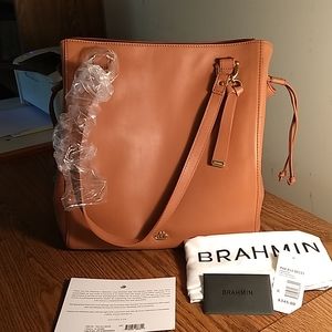 Brahmin New Cheyenne Tan Charleston
